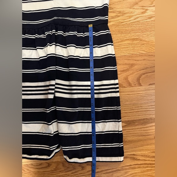 J. Crew Villa Button-Back Detail Dress Black/Cream Stripe  - Size Small - Picture 10 of 10